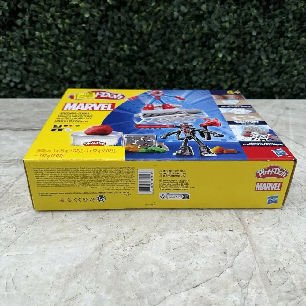 NEW Play-Doh Marvel Spider-Man Figures Plus Pack Modeling Compound Playset